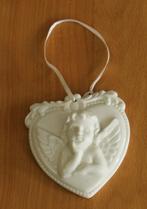 Hanger engel porselein - 9,5 x 8,5 cm - 103908, Ophalen of Verzenden