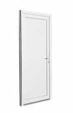 Kunststof deur vol paneel antraciet b98 x h200 cm, Doe-het-zelf en Verbouw, Kozijnen en Schuifpuien, 75 tot 150 cm, Kunststof