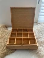 Bredemeijer Theedoos Bamboe, Ophalen, Zo goed als nieuw, Overige houtsoorten, Minder dan 50 cm