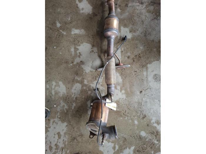 Katalysator van een Volkswagen Polo, Auto-onderdelen, Uitlaatsystemen, Volkswagen, Gebruikt, 3 maanden garantie, Verzenden