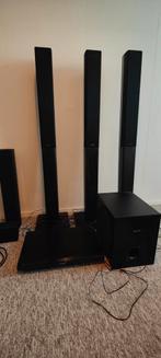 Philips Blu-ray 3D speler met surround set + extra’s, Ophalen of Verzenden, Zo goed als nieuw, Philips