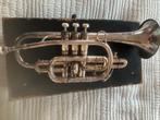 Besson, Muziek en Instrumenten, Blaasinstrumenten | Trompetten, Ophalen, Gebruikt, Overige typen, Met koffer