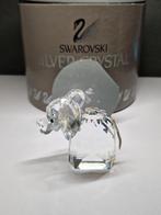 Swarovski Beeldje Olifant Groot Metalen staart Kristal, Verzamelen, Swarovski, Ophalen of Verzenden, Zo goed als nieuw, Figuurtje