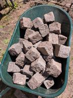 Kasseien, kinderkopjes (50 stuks), Tuin en Terras, Grind, Keien en Split, Ophalen, Gebruikt, Grijs, Kei