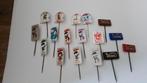 17 verschillende speldjes venz hagelslag, Verzamelen, Speldjes, Pins en Buttons, Ophalen of Verzenden, Zo goed als nieuw
