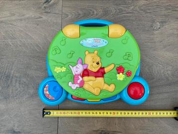 Zgan Disney Vtech Winnie the Pooh ontdek leer laptop, werkt beschikbaar voor biedingen