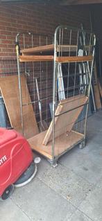 Rolcontainer, Ophalen, Gebruikt, Transportkar
