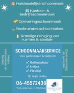 Schoonmaakservice – Particulier & Bedrijf, Ophalen of Verzenden