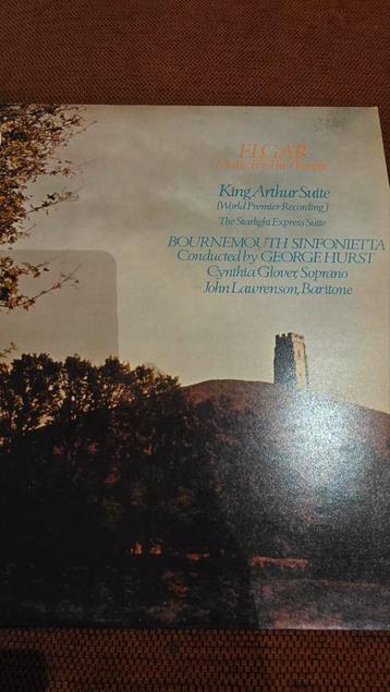 Elgar - King Arthur Suite - Bournemouth Sinfonietta LP beschikbaar voor biedingen