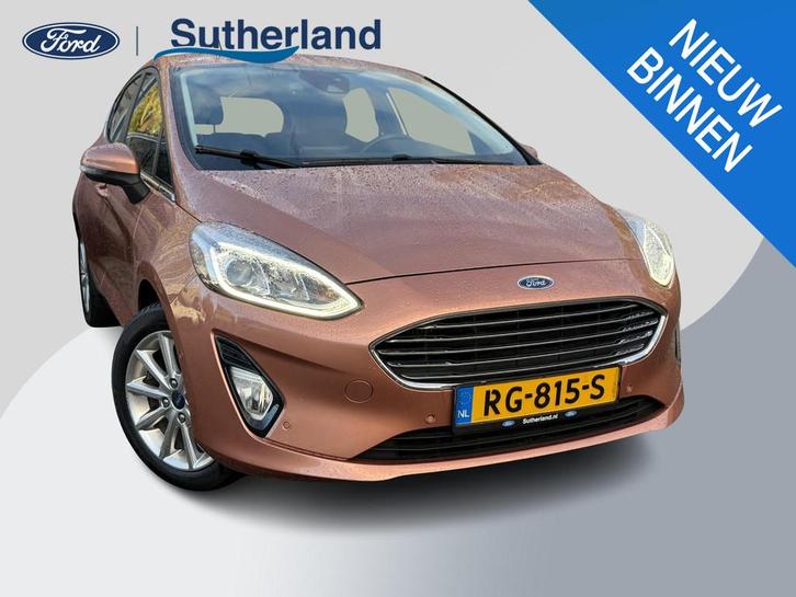 Ford Fiesta 1.0 EcoBoost Titanium 100pk Trekhaak | Camera |, Auto's, Ford, Bedrijf, Te koop, Fiësta, ABS, Airbags, Airconditioning