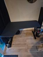 Ikea Bekant Bureau Hoek Links Blauw, Ophalen, In hoogte verstelbaar, Gebruikt, Bureau