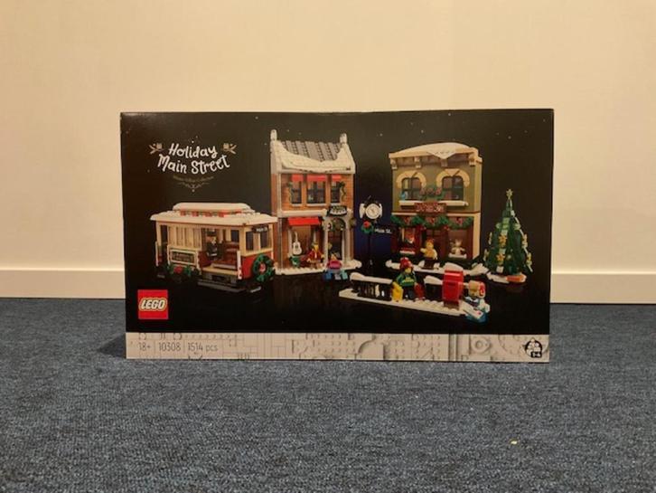 Lego Holiday Main street (10308) NIEUW!, Kinderen en Baby's, Speelgoed | Duplo en Lego, Nieuw, Lego, Complete set, Ophalen of Verzenden