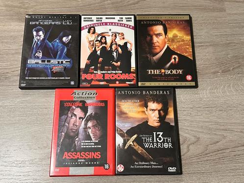 5 dvd’s met Antonio Banderas, Cd's en Dvd's, Dvd's | Overige Dvd's, Gebruikt, Ophalen of Verzenden