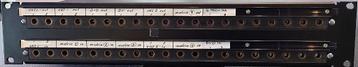 Mossel en Mitchel 40 ch audio patchpannel beschikbaar voor biedingen