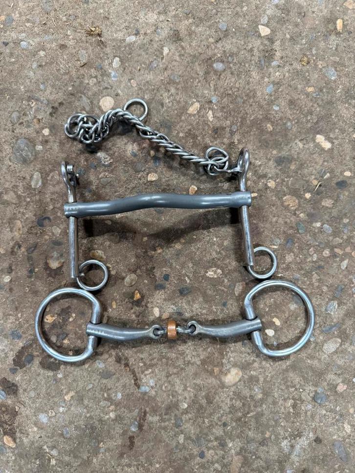 Stang en trens bitten merk fager nauwelijks gebruikt, Dieren en Toebehoren, Paarden en Pony's | Overige Paardenspullen, Zo goed als nieuw