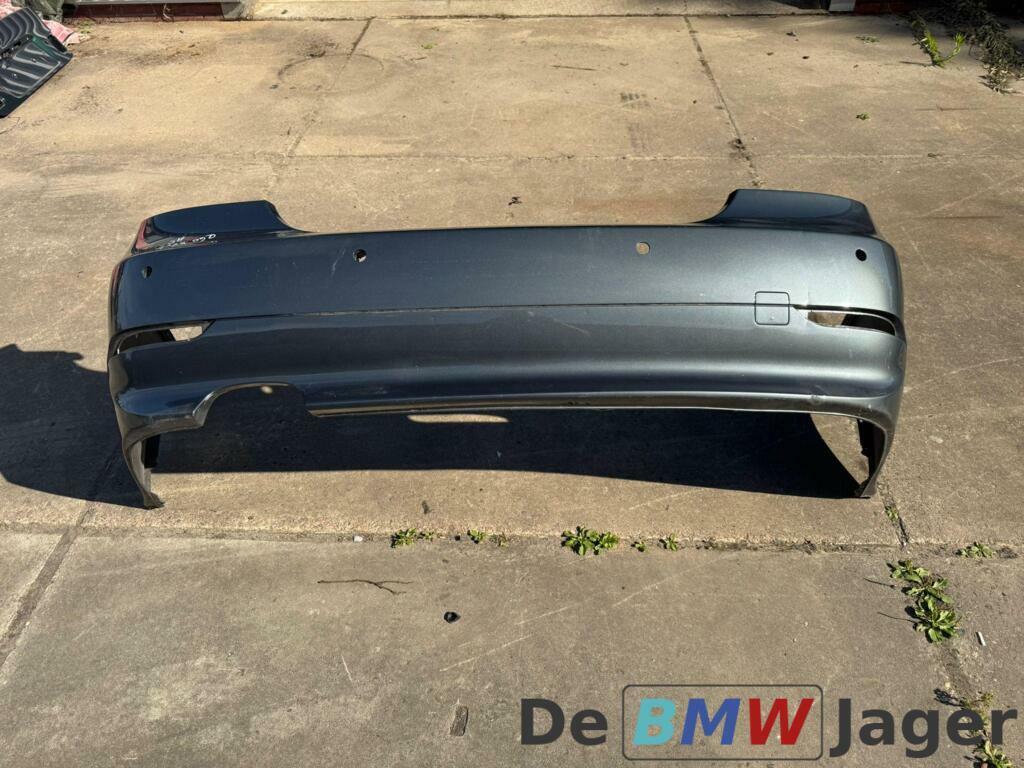 Achterbumper Titanium Gray II BMW 5-serie E60 51127033707, Gebruikt, Ophalen of Verzenden, Achter, Bumper