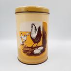 Vintage beschuitbus Van der Meulen uit de jaren '60, Verzamelen, Blikken, Ophalen of Verzenden, Gebruikt, Beschuit, Overige merken