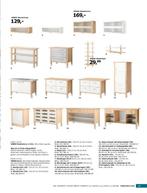 Ikea Keukenblok Varde 12 laden, Ophalen, 100 tot 150 cm, Zo goed als nieuw, Minder dan 100 cm