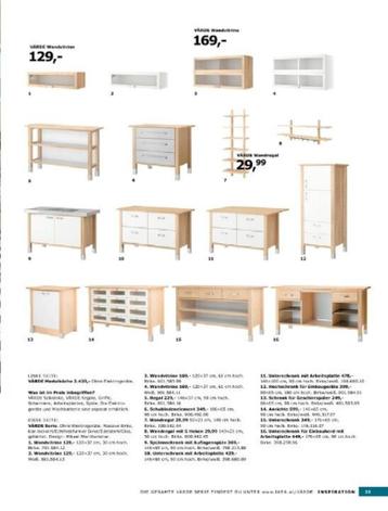 Ikea Keukenblok Varde 12 laden - afbeelding 1