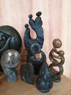 Afrikaanse Kunst Sculpturen - Cuth & P. Fredy Zimbabwe, Ophalen of Verzenden