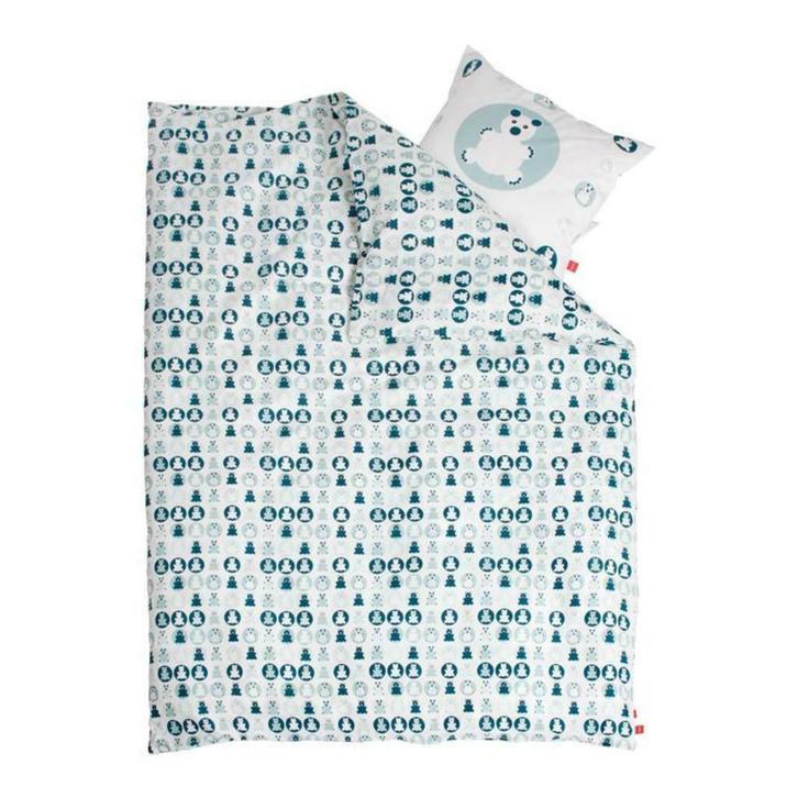 Dekbedovertrek Teddy Flexa Baby blauw of roos nieuw, Huis en Inrichting, Slaapkamer | Beddengoed, Nieuw, Ophalen of Verzenden