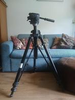 Manfrotto Statief 475b + kopstuk 501, Gebruikt, 175 cm of meer, Met balhoofd, Ophalen of Verzenden