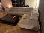 Xooon Talisman grijze hoekbank inclusief fauteuil., Ophalen, 250 tot 300 cm, Hoekbank, 75 tot 100 cm