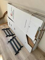 6 professionele kleding verhuisdozen - inlc. hangstangen, Doe-het-zelf en Verbouw, Kratten en Dozen, Ophalen, Doos, 60 cm of meer