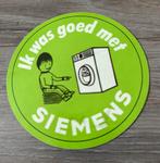Sticker ~ Ik was goed met SIEMENS, Ophalen of Verzenden, Zo goed als nieuw, Overige typen