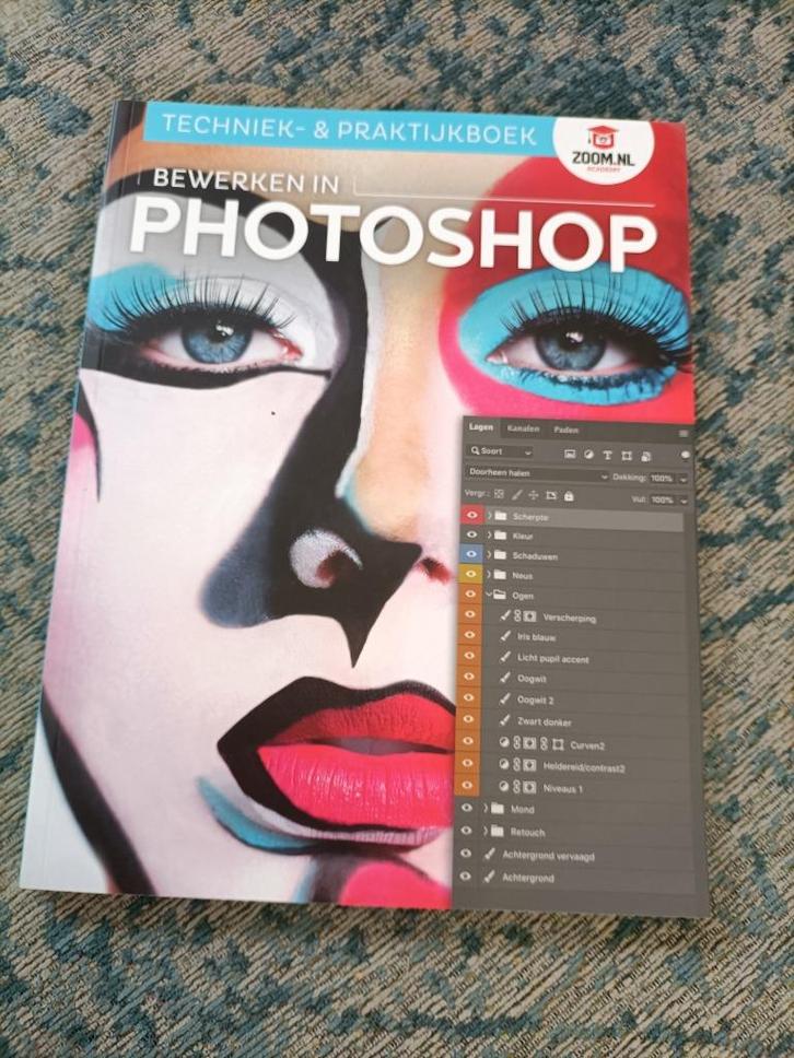 boek: Bewerken in Photoshop (Zoom nl / Zoom Academy), Boeken, Kunst en Cultuur | Fotografie en Design, Nieuw, Techniek, Ophalen of Verzenden