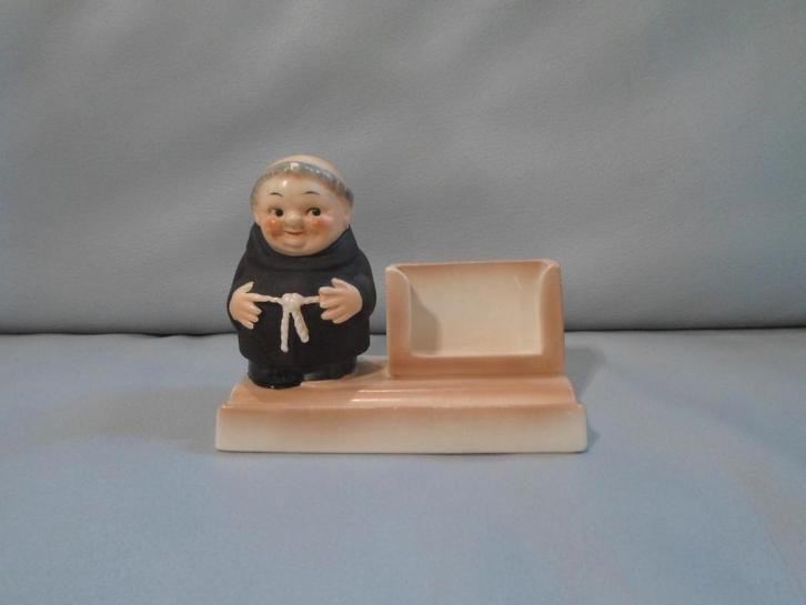 Goebel Friar Tuck 50's Visitekaart Houder, Verzamelen, Beelden en Beeldjes, Zo goed als nieuw, Mens, Ophalen of Verzenden