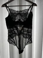 Hunkemöller string body maat 75E, Kleding | Dames, Ondergoed en Lingerie, Hunkemöller, Ophalen of Verzenden, Body of Korset, Zwart