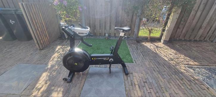 Concept2 BikeErg, Sport en Fitness, Fitnessapparatuur, Zo goed als nieuw, Airbike, Armen, Benen, Metaal, Ophalen