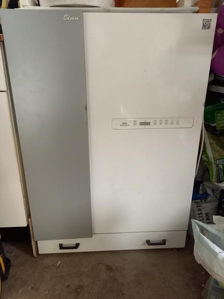 Brink Elan 25 indirecte gestookte luchtverwarmer, Doe-het-zelf en Verbouw, Verwarming en Radiatoren, Gebruikt, Cv-ketel of Combi-ketel