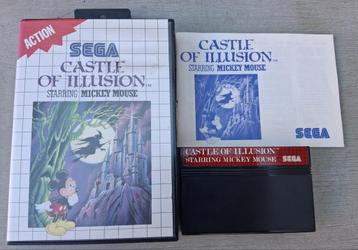 Castle of Illusion - Sega Master System - Compleet! beschikbaar voor biedingen