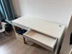 Micke Ikea bureau 142x50cm, Huis en Inrichting, Bureaus, Ophalen, Zo goed als nieuw