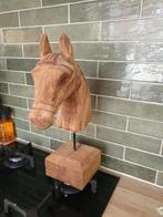 Houten paard decoratie, Ophalen, Zo goed als nieuw