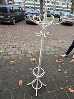 Witte houten staande kapstok - 190cm, Huis en Inrichting, Woonaccessoires | Kapstokken, Ophalen, Gebruikt, Staande kapstok, 150 tot 200 cm