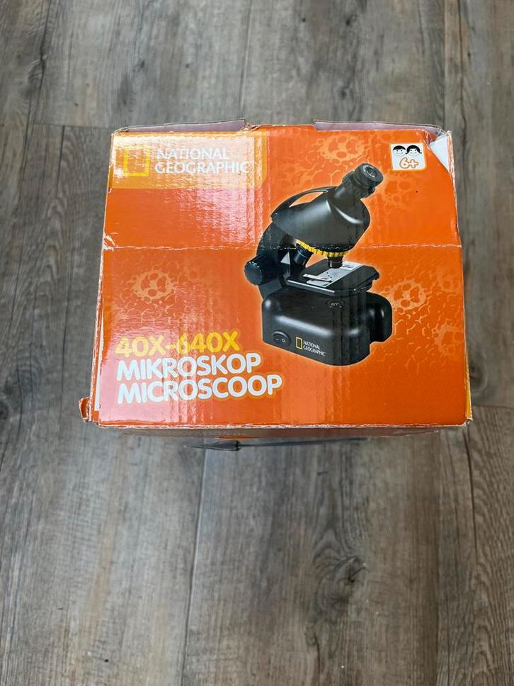National Geographic Mikroskoop 40x-640x - Nieuw in doos, Hobby en Vrije tijd, Vergrootglazen, Loepen en Loeplampen, Nieuw, Overige typen