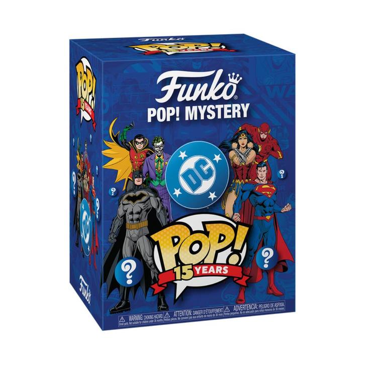 Funko Pop! Mystery DC Comics (Metallic) with Pop! Protector, Verzamelen, Poppetjes en Figuurtjes, Nieuw, Ophalen of Verzenden
