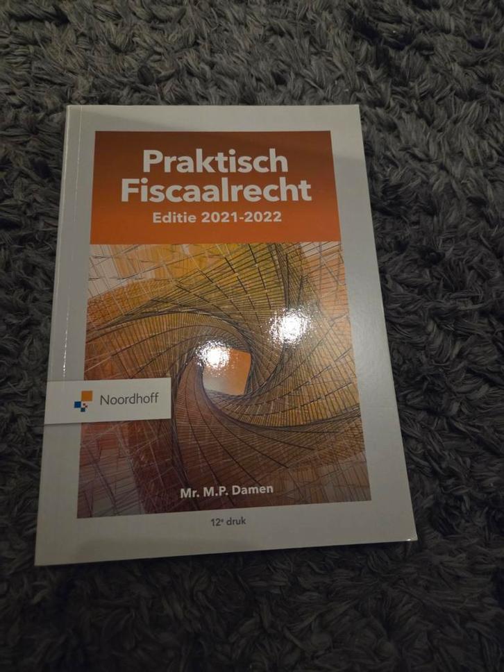 Praktisch Fiscaalrecht Editie 2021-2022, Boeken, Studieboeken en Cursussen, Zo goed als nieuw, HBO, Gamma, Ophalen of Verzenden