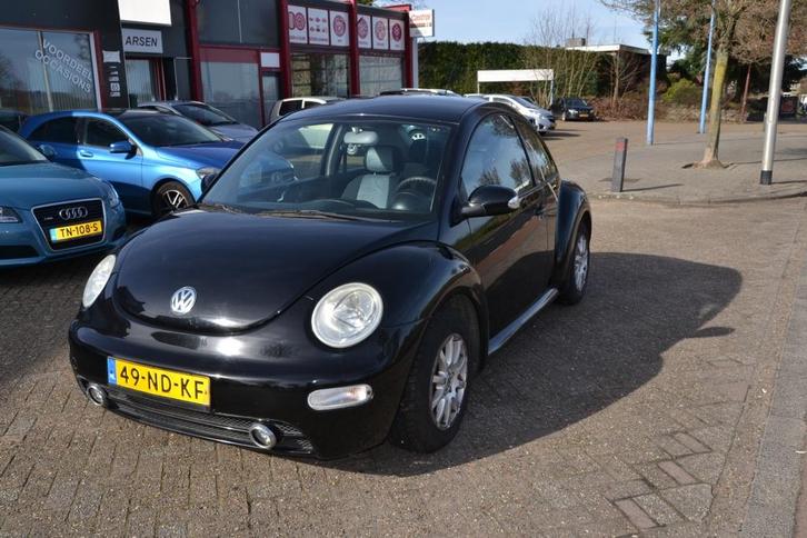 Volkswagen New Beetle 1.6 (bj 2003), Auto's, Volkswagen, Bedrijf, Te koop, Beetle (Kever), ABS, Airbags, Alarm, Cruise Control