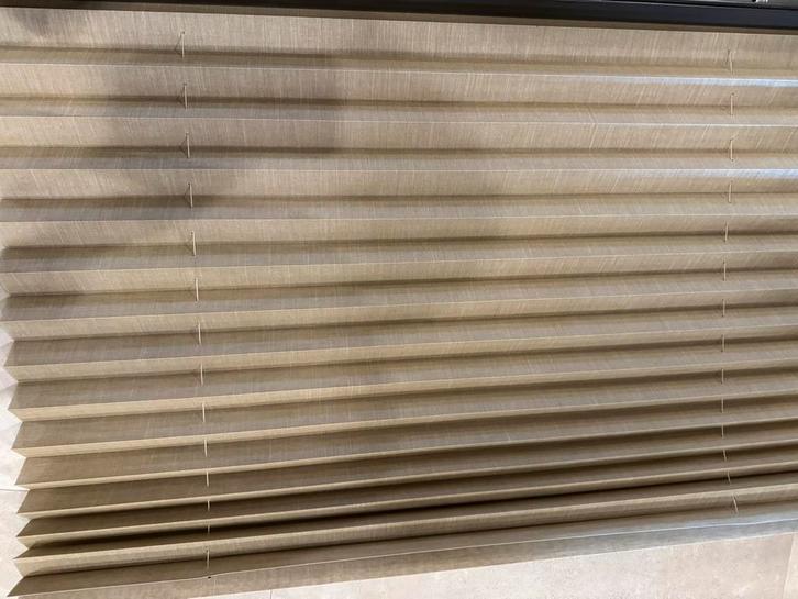 Luxaflex Powerview Elektrische Plissé 89,5x205, Huis en Inrichting, Stoffering | Gordijnen en Lamellen, Zo goed als nieuw, 200 cm of meer