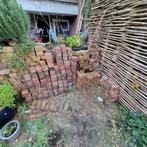 Partij gebakken klinkers geel en rood, Tuin en Terras, Ophalen, Natuursteen, 5 tot 10 m², Klinkers
