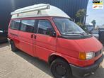 Volkswagen Transporter 2.4d* nieuwe apk 2 jaar *, Caravans en Kamperen, Buscamper of Camperbus, Volkswagen, Tot en met 2, Bedrijf