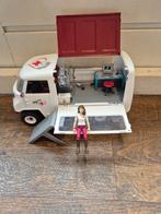 Schleich paarden ambulance, Ophalen of Verzenden, Gebruikt
