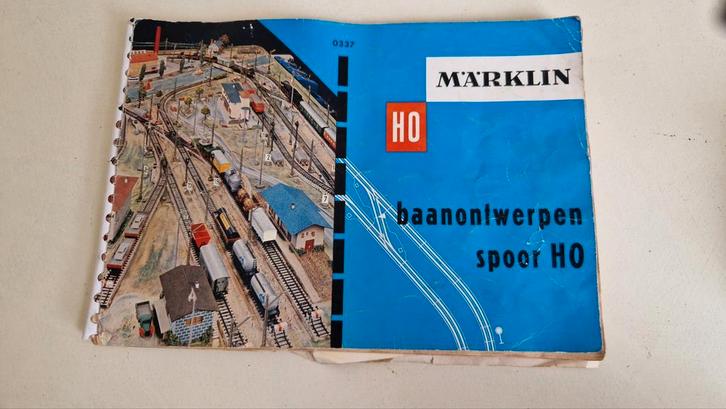 Märklin Baan Ontwerp Boek Spoor HO, Hobby en Vrije tijd, Modeltreinen | H0, Ophalen of Verzenden