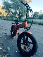 Enqute Elektrische Fiets - Oranje, Fietsen en Brommers, Elektrische fietsen, Gebruikt, 51 tot 55 cm, 30 tot 50 km per accu, Ophalen