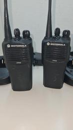 Motorola CP040 UHF portofoons compleet, Ophalen, 5 tot 15 km, Zo goed als nieuw, Portofoon of Walkie-talkie
