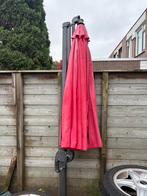 Zweefparasol met marmeren voet, Ophalen, Gebruikt, Kantelbaar, Zweefparasol